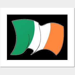 flag of the Republic of Ireland - sports, flags, and culture inspired designs Posters and Art